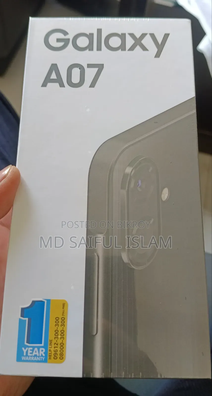 New Samsung Galaxy A07 128 GB Black