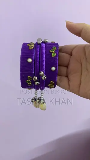 Handmade Bangles, Wall-Mats, and Jewelry