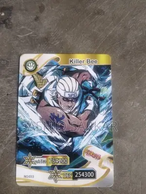Naruto Card Killer Bee Available, Inbox to Purchase