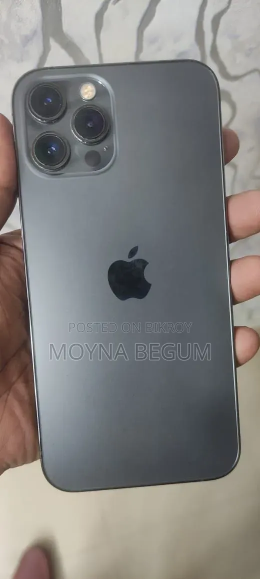 অ্যাপল আইফোন ১২ প্রো ম্যাক্স ১২৮ জিবি সিলভার