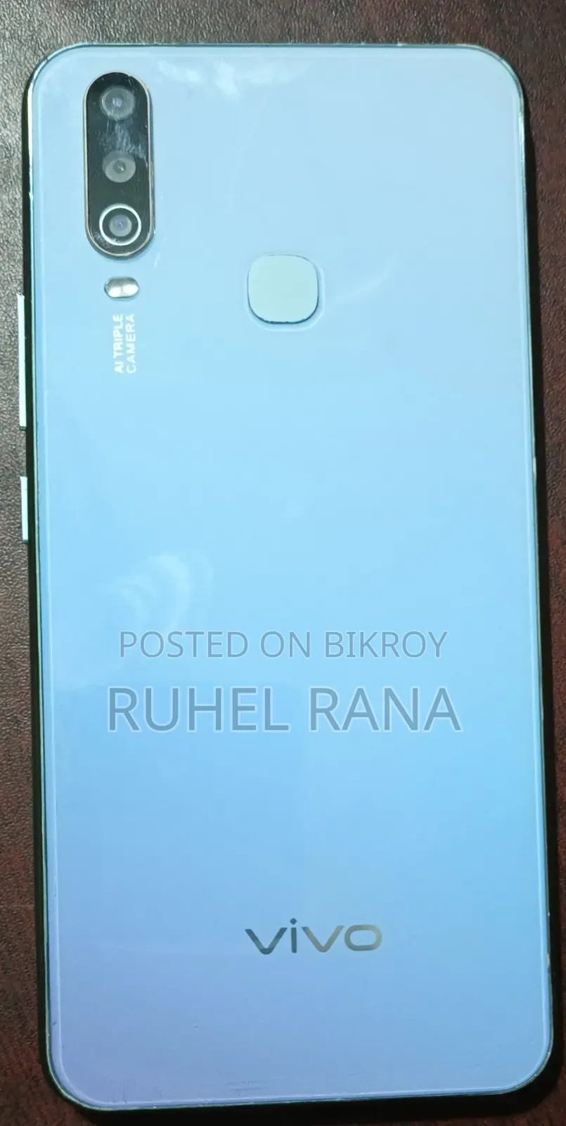 Vivo Y17 256 GB Blue