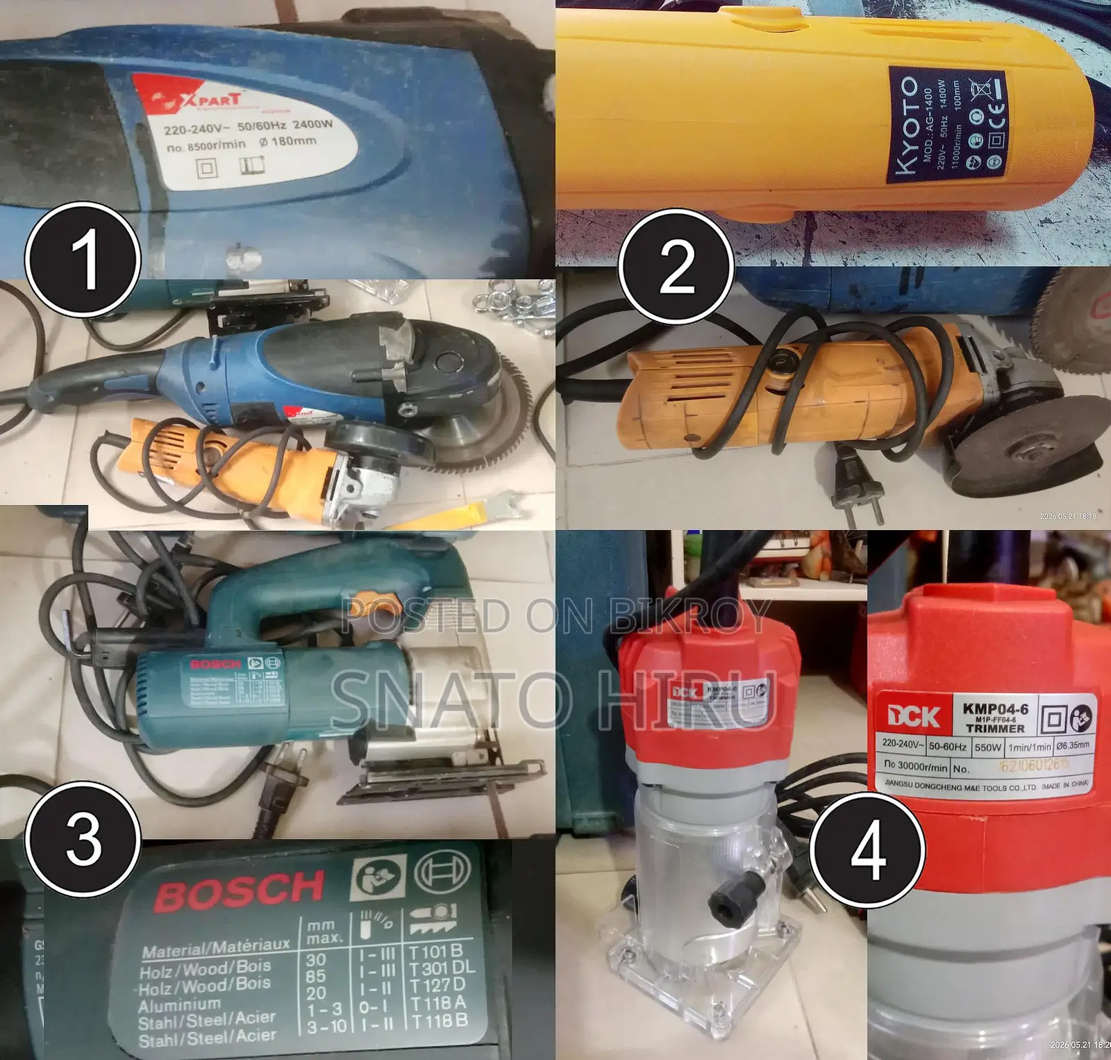 Wood and Metal Machinery for Sale