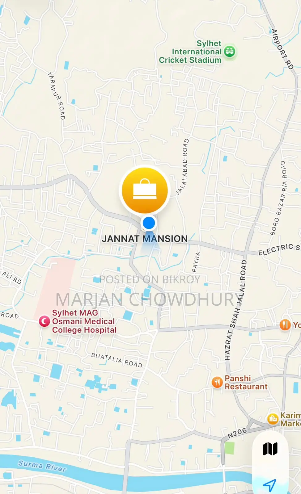 ব্যাংক / কর্পোরেট অফিস / শোরুমের জন্য আদর্শ বাণিজ্যিক দোকান ভাড়া হবে