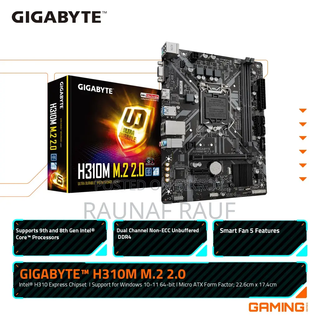 Gigabyte GA-H110MSTX-HD3-ZK 8GB Intel Core I5 SSD 256GB