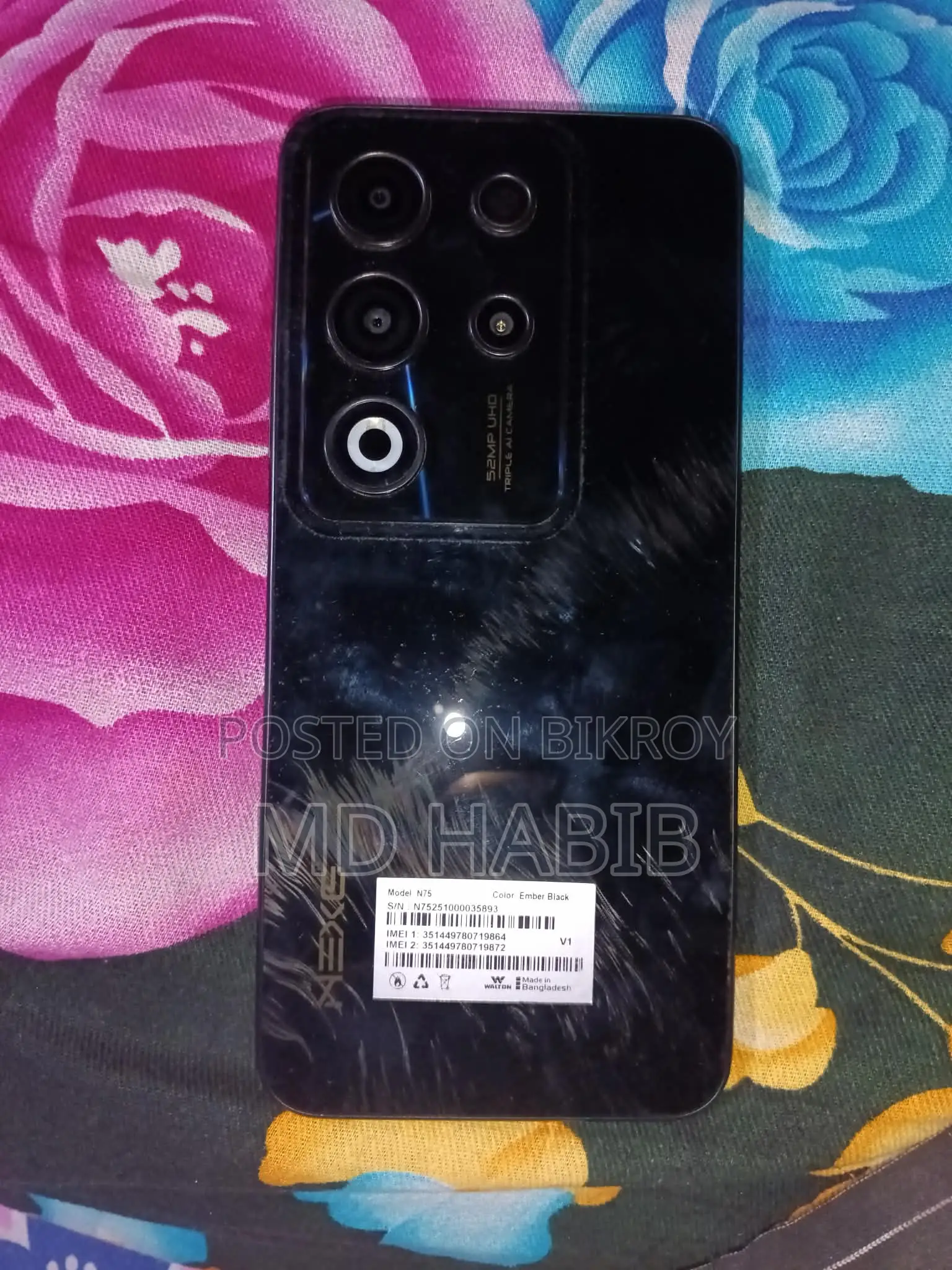 New Walton NEXG N75 128 GB Black