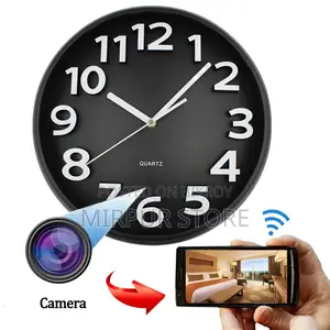 Wall Clock Wi-fi Spy Ip Camera