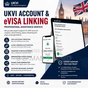 Ukvi Account Evisa Professional Assistance Service