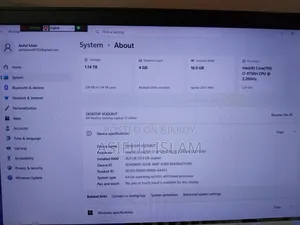 Laptop HP 15 16GB Intel Core I7 HDD+SSD 256GB