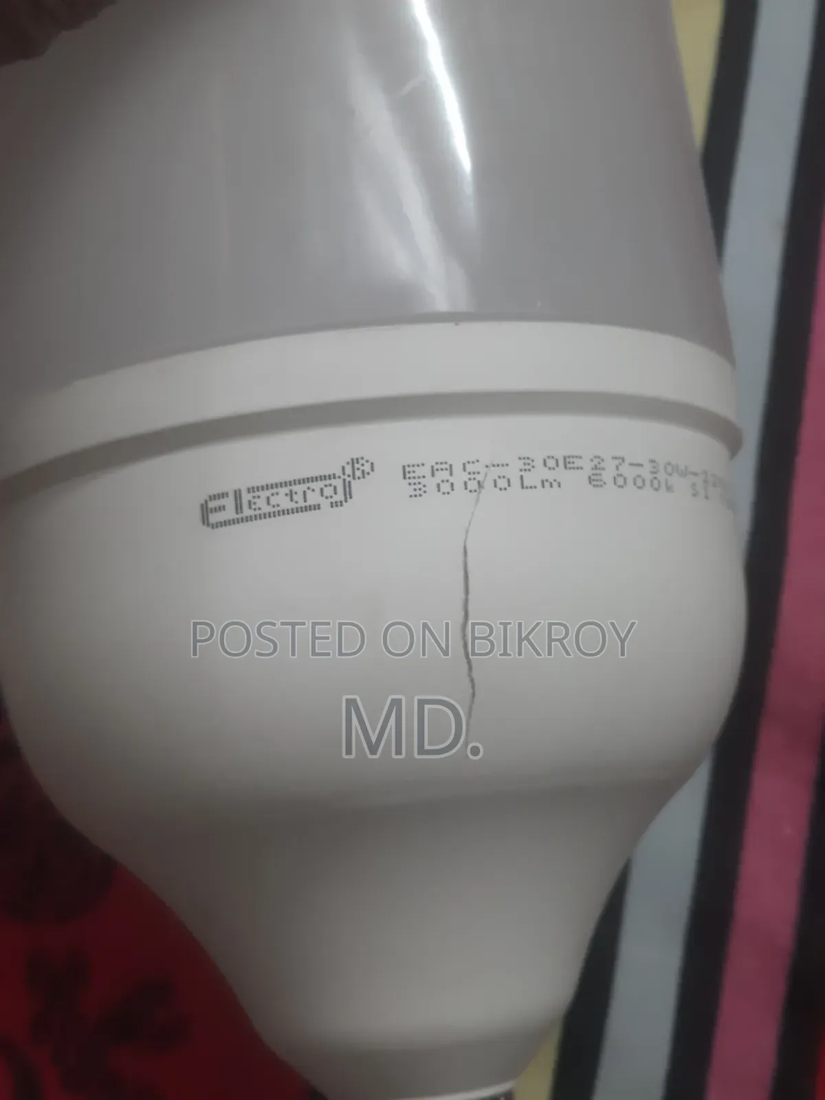 ইলেক্ট্রো ৩০ ওয়াট এলইডি বাল্ব