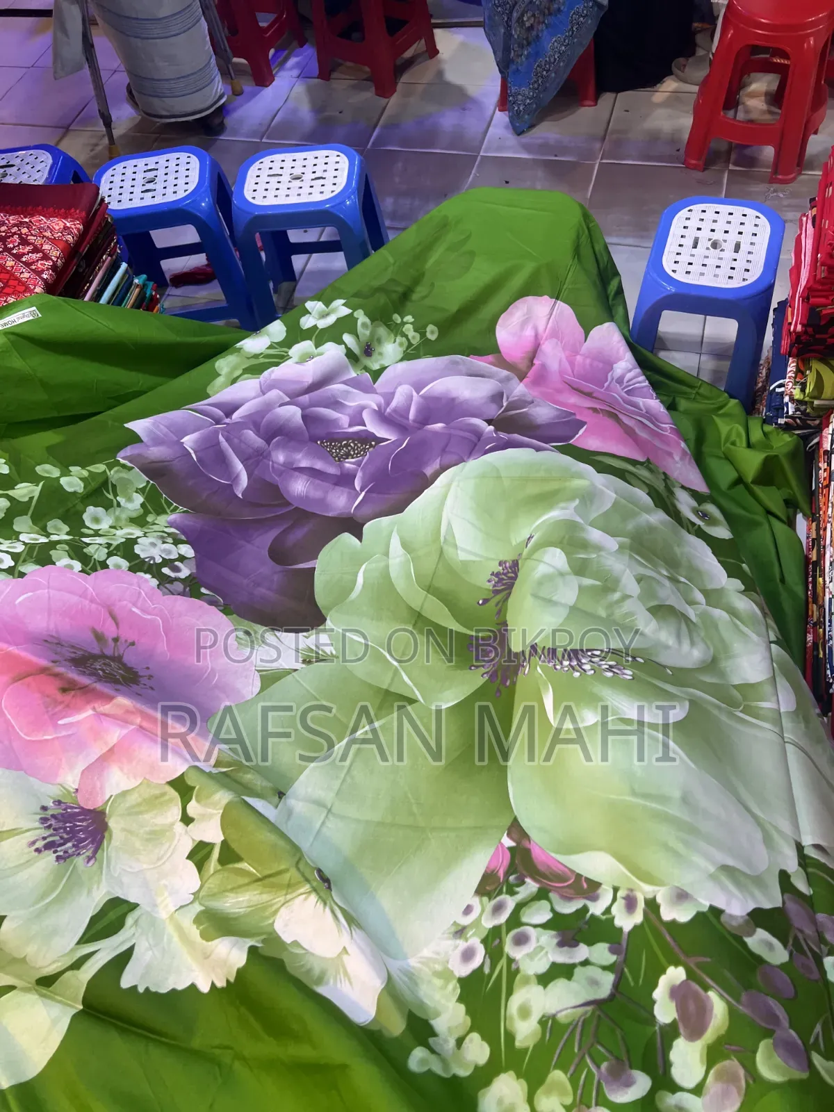 5/7 feet Bed Sheet