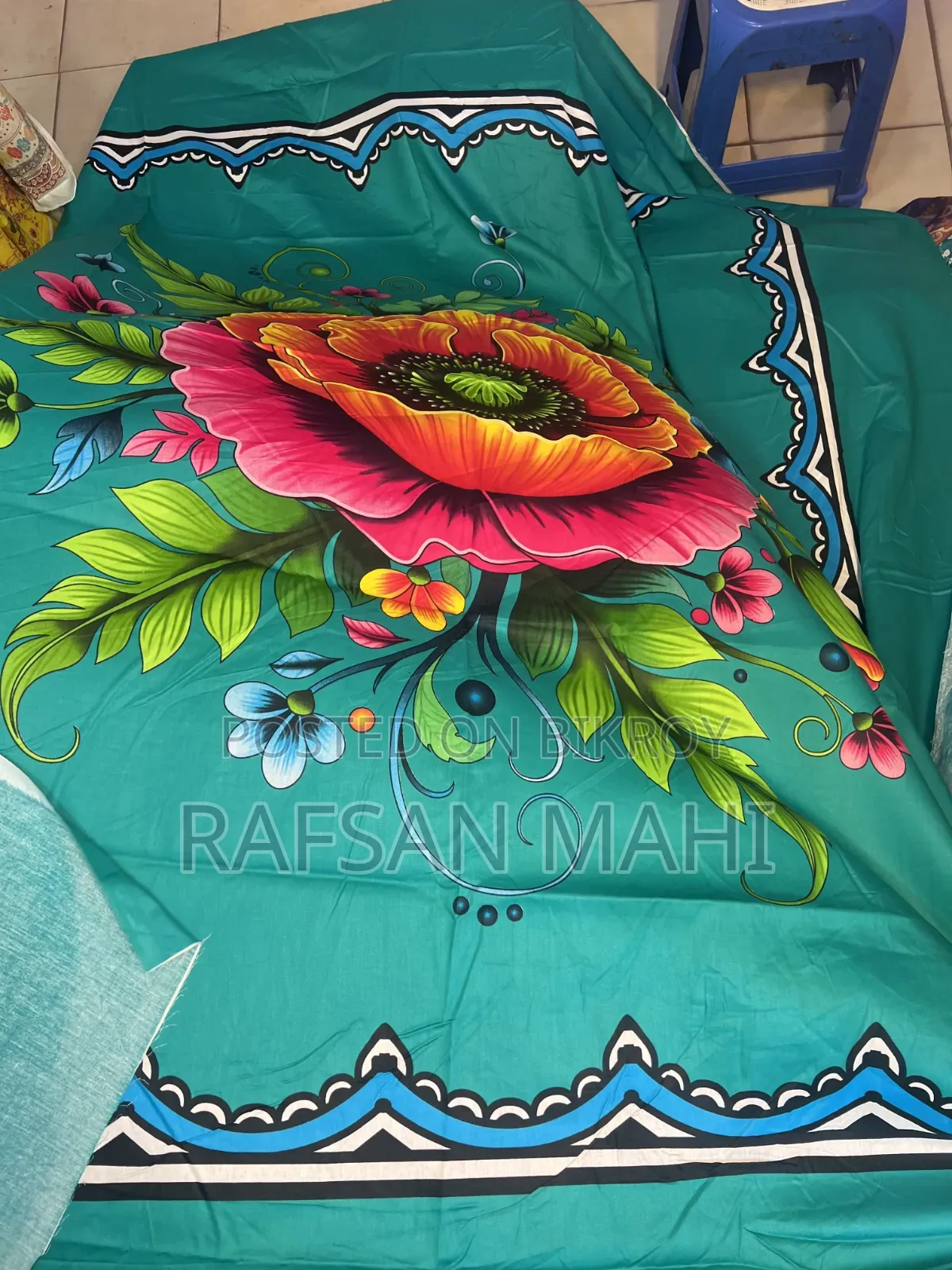 5/7 feet Bed Sheet