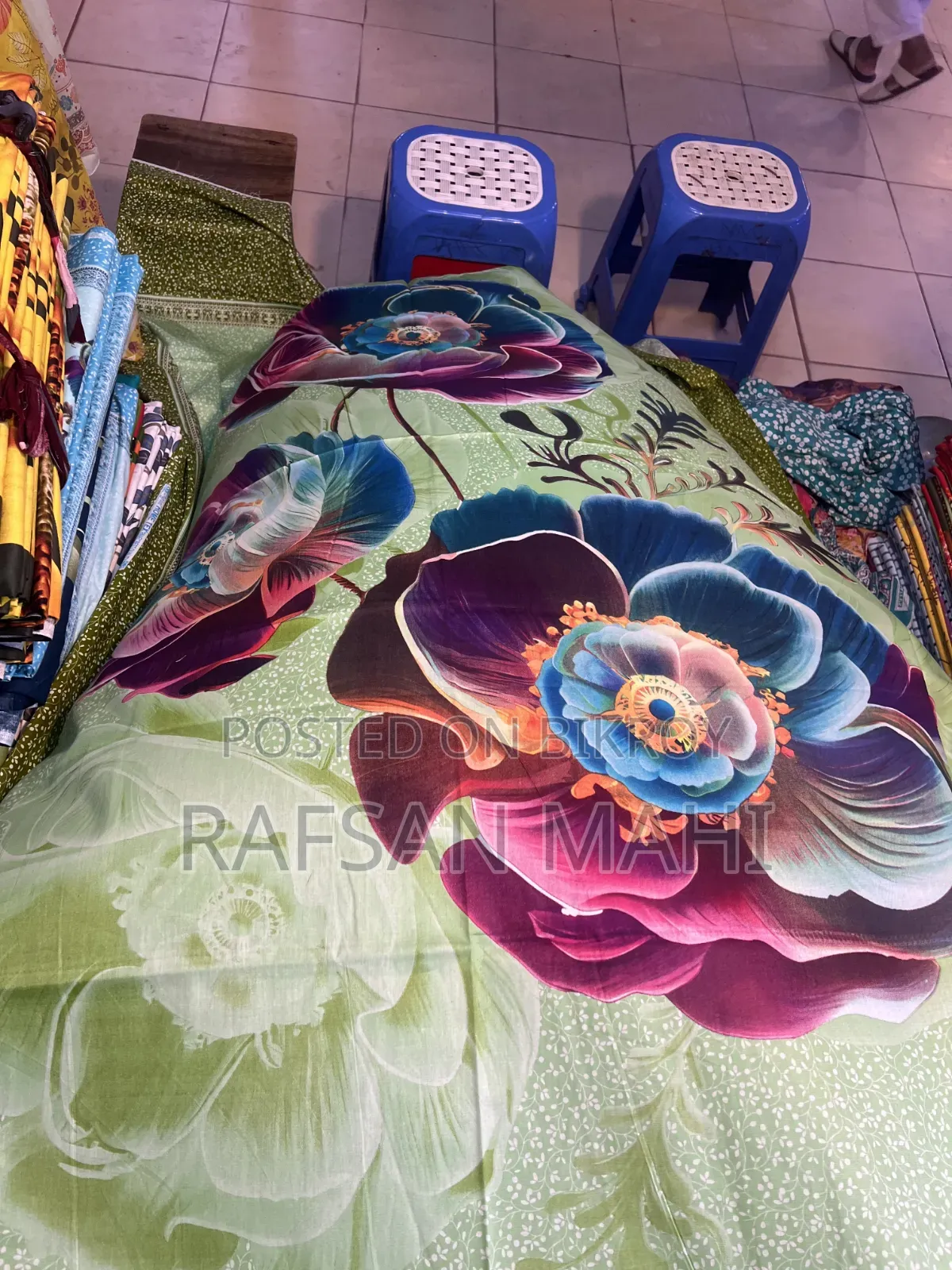 5/7 feet Bed Sheet