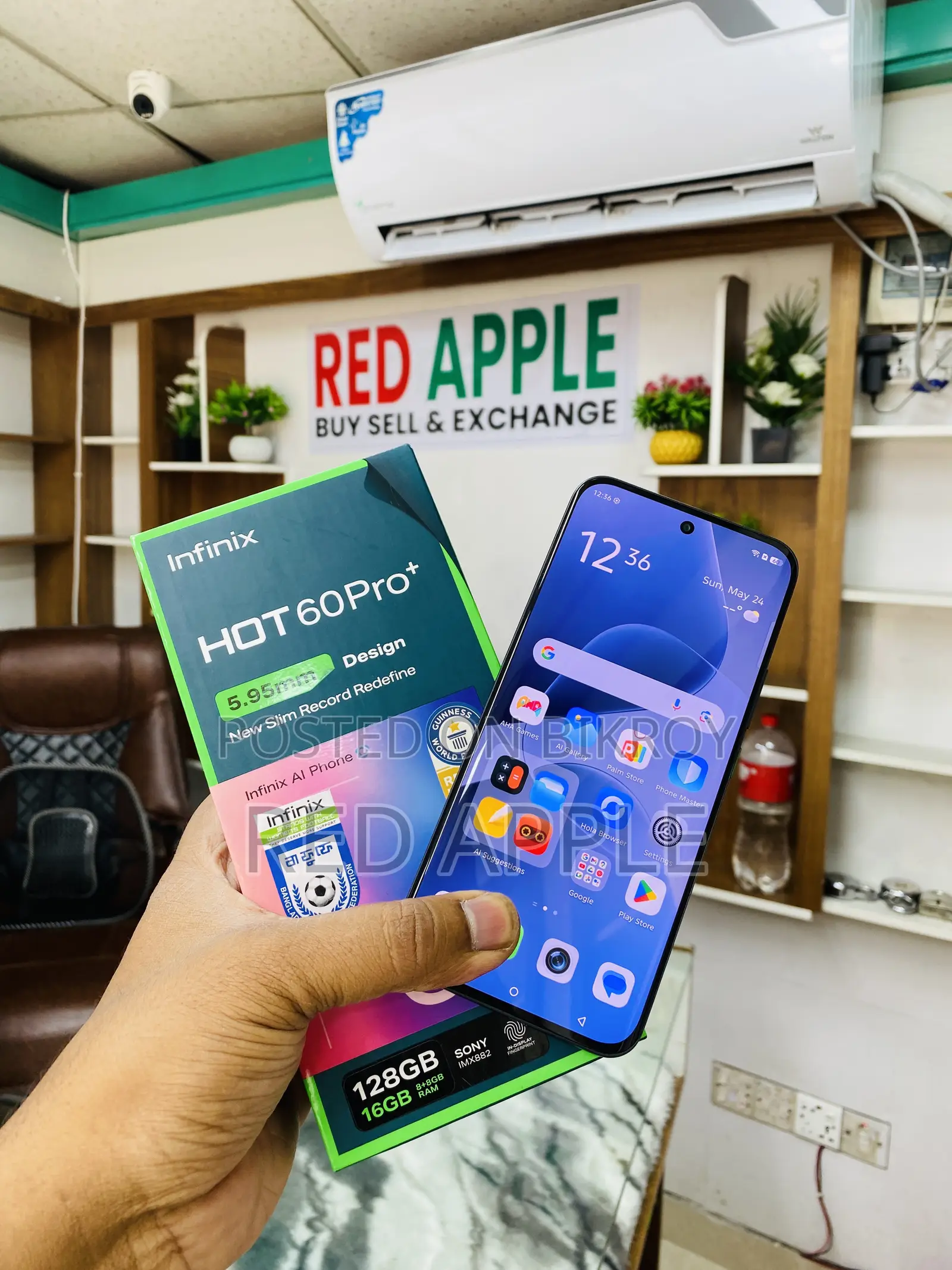Infinix Hot 60 Pro+ 128 GB Black