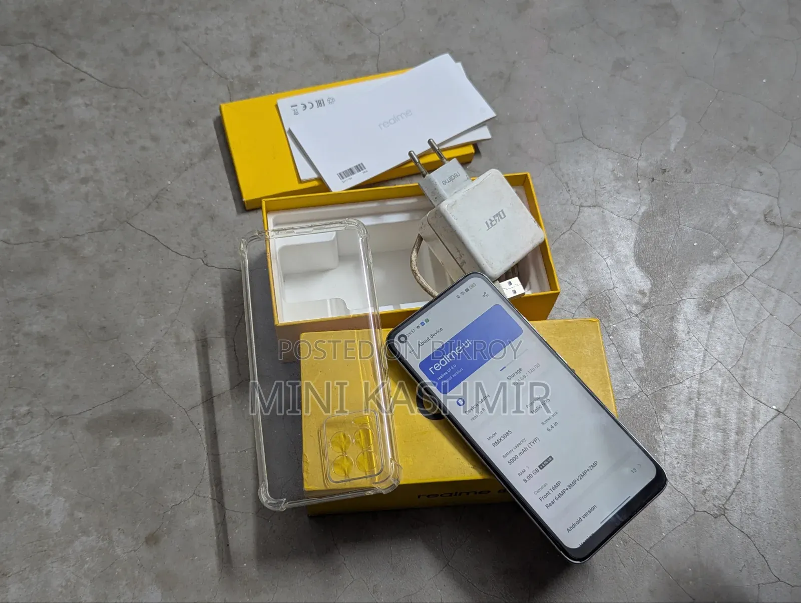 Realme 8 5G 128 GB হোয়াইট