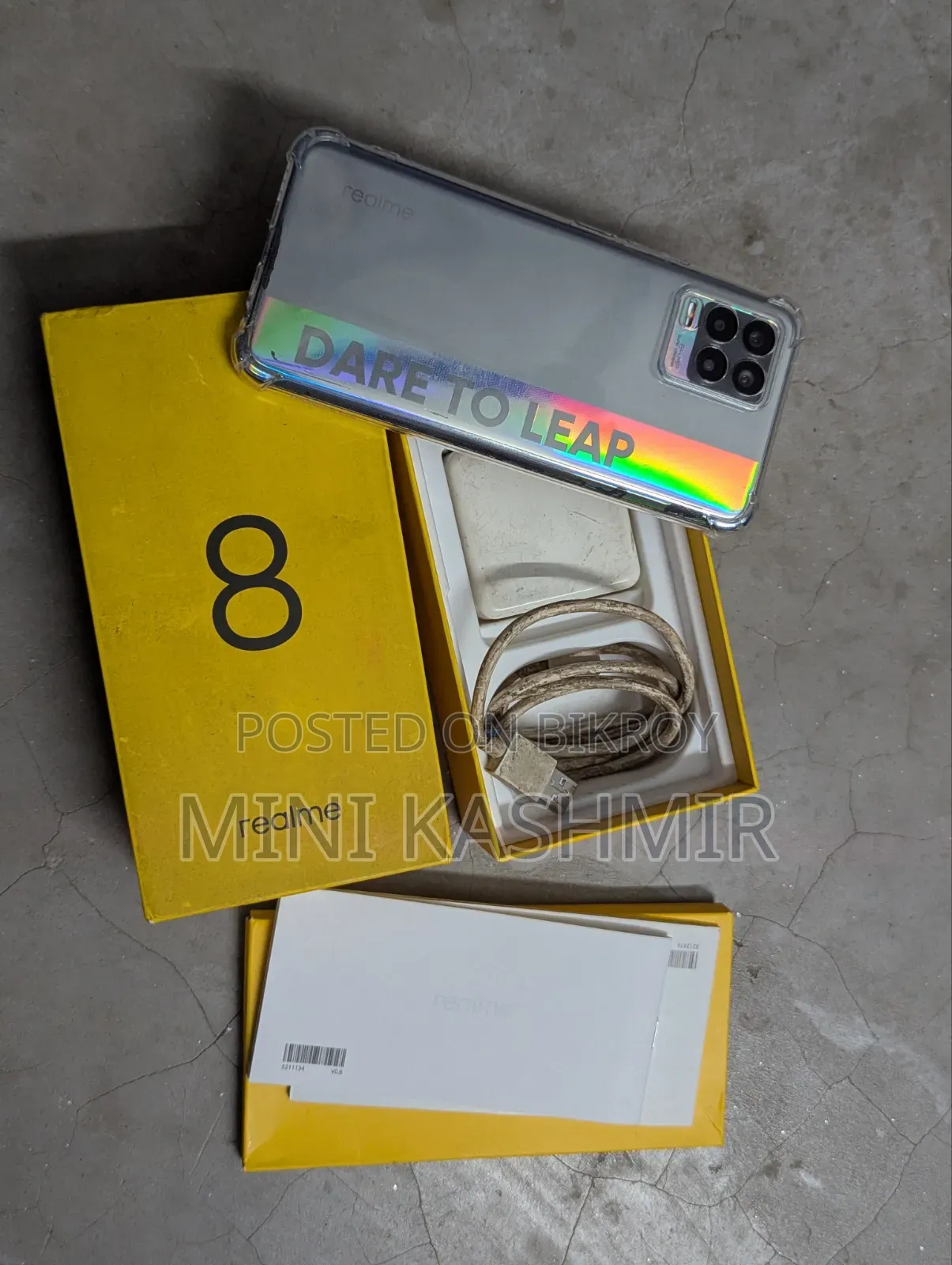 Realme 8 5G 128 GB হোয়াইট