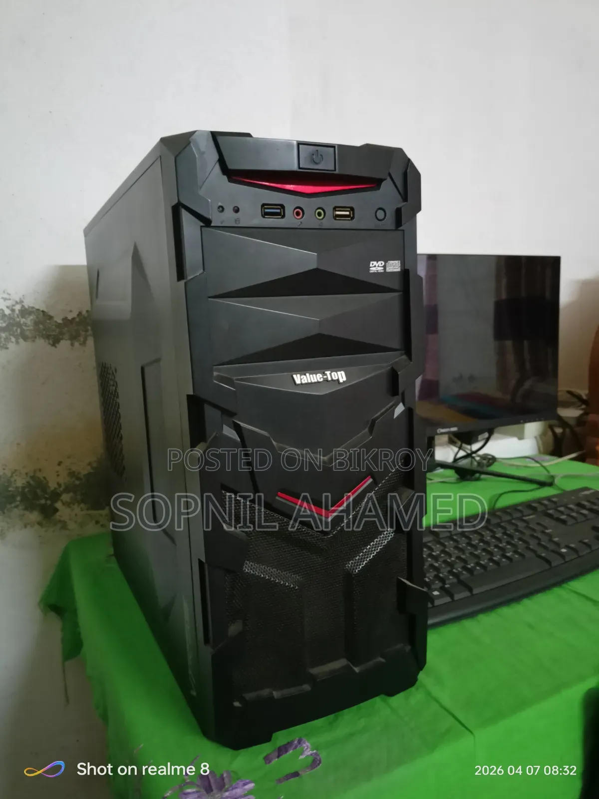 Desktop Computer 8GB Intel Core I7 SSD 128GB