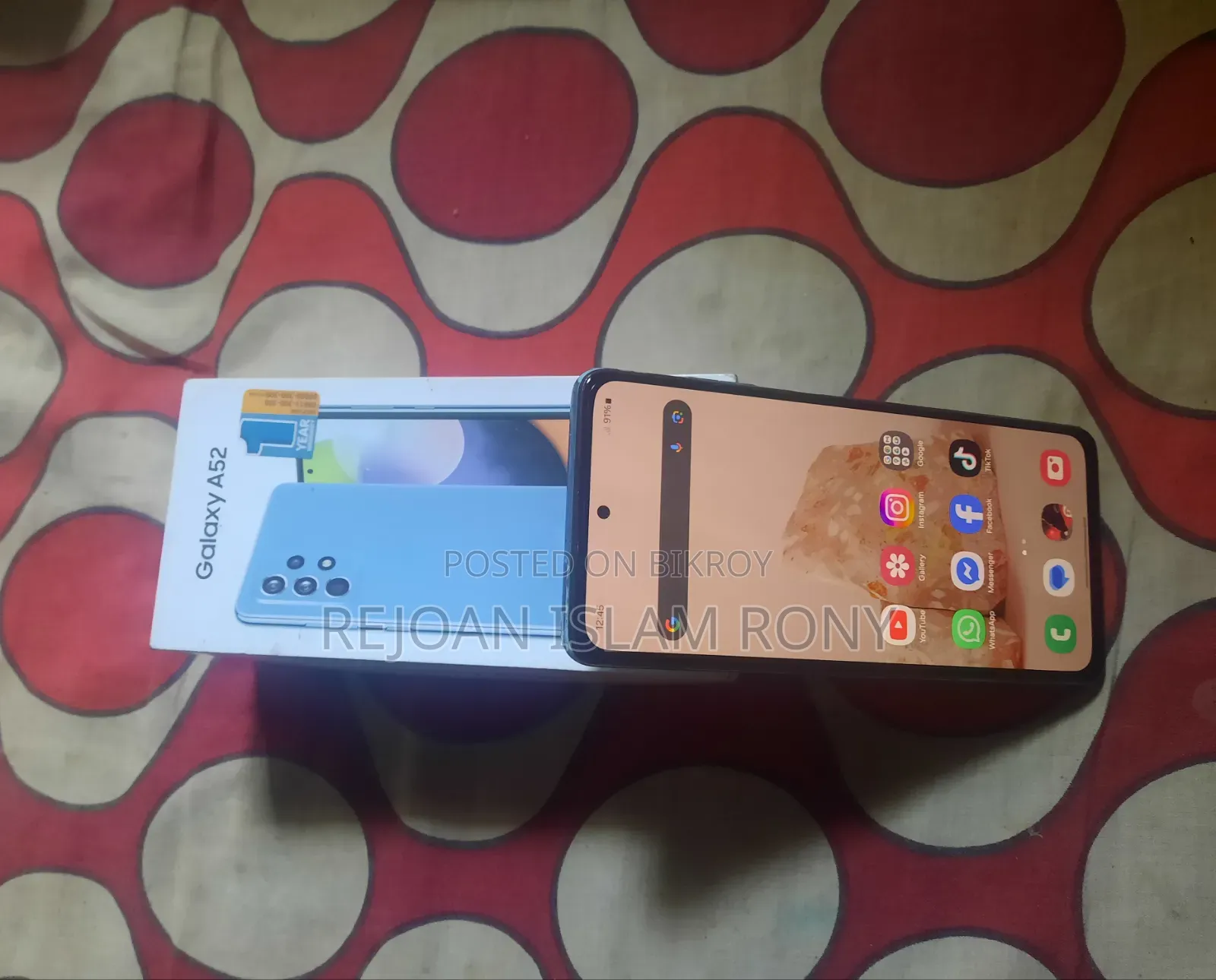 Samsung Galaxy A52 5G 128 GB Blue
