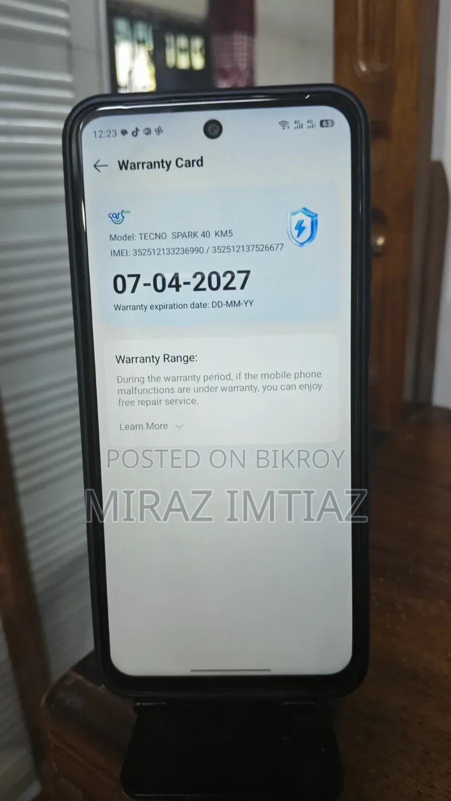 Tecno Spark 40 128 GB Black