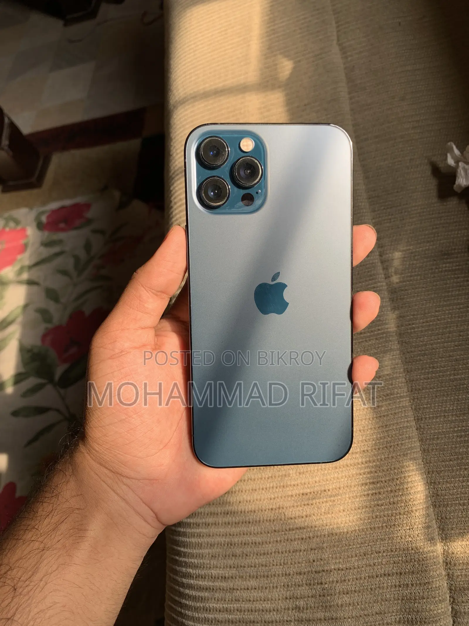 অ্যাপল আইফোন ১২ প্রো ম্যাক্স ১২৮ জিবি ব্লু