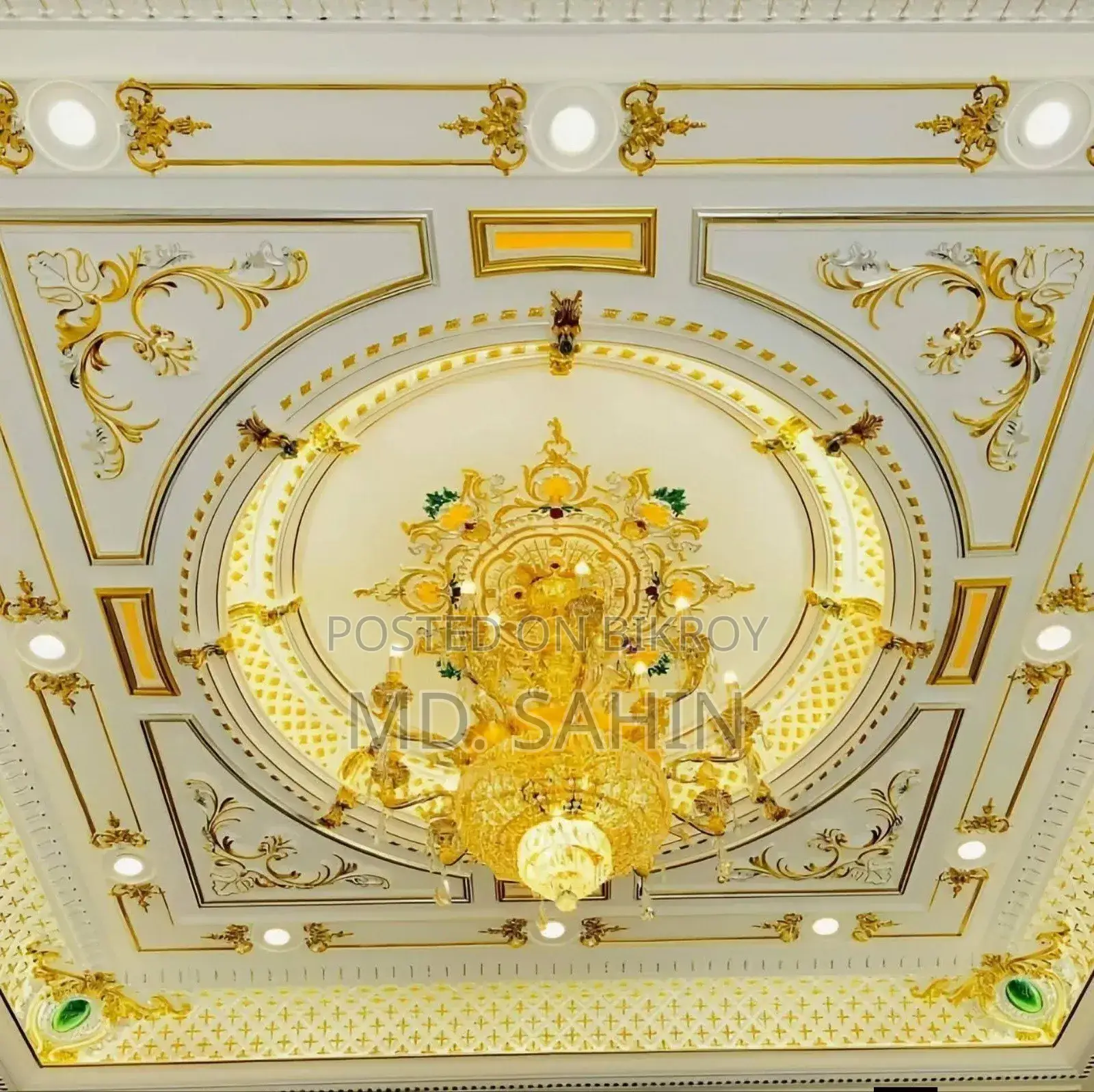 জিপসাম ইন্টেরিয়র যেকোনো ডিজাইন করা হয়