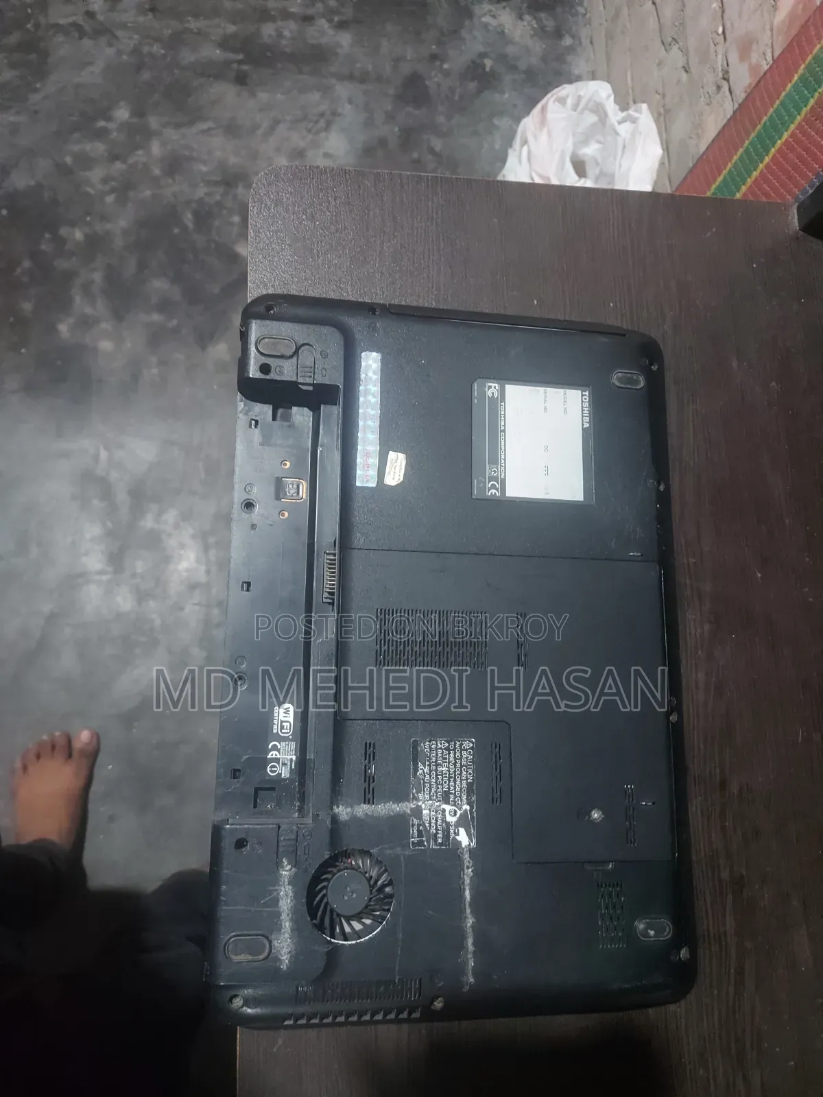 Laptop Toshiba Satellite C640 2GB Intel Core I3 HDD 320GB