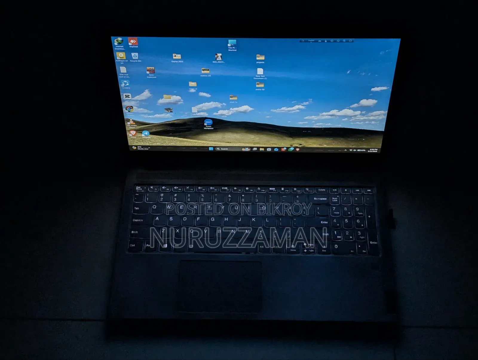 ল্যাপটপ Lenovo Yoga 7i 8GB Intel Core I5 SSD 256GB