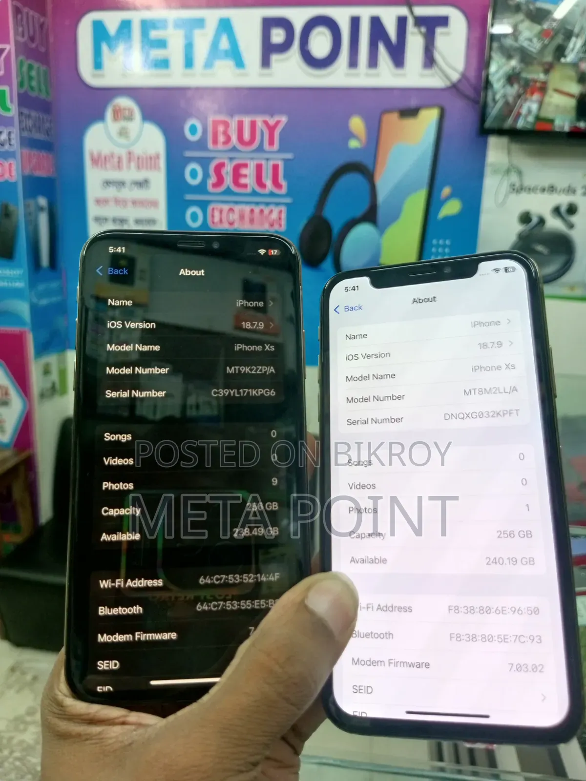 Apple iPhone XS 256 GB Gold