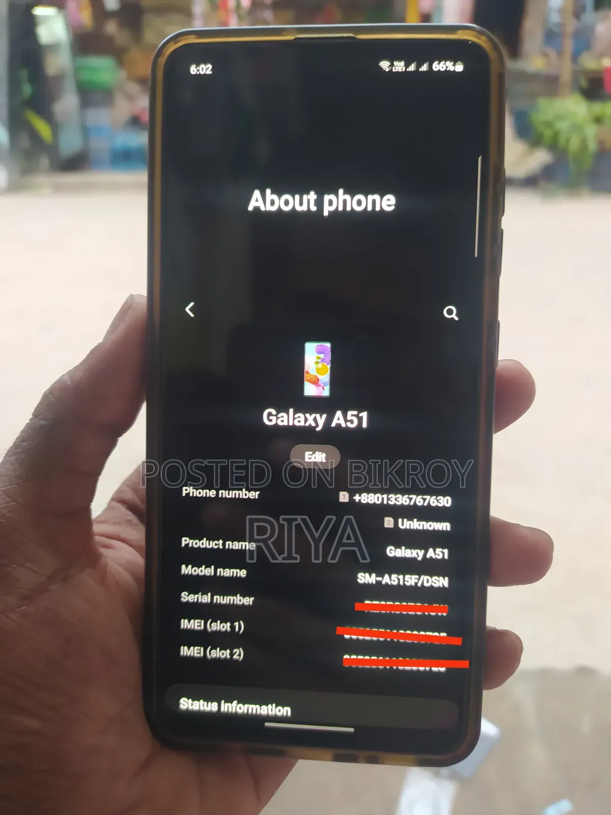 Samsung Galaxy A51 128 GB Blue