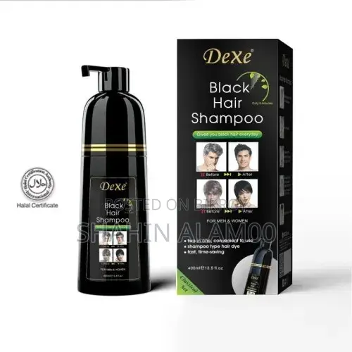 Dexe Black Hair Shampoo 400m