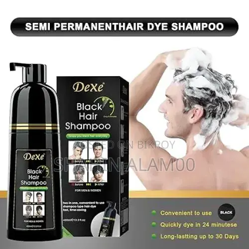 Dexe Black Hair Shampoo 400m
