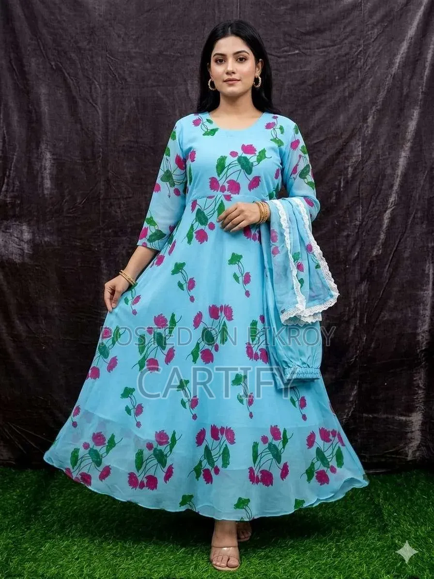 Georgette Three Piece