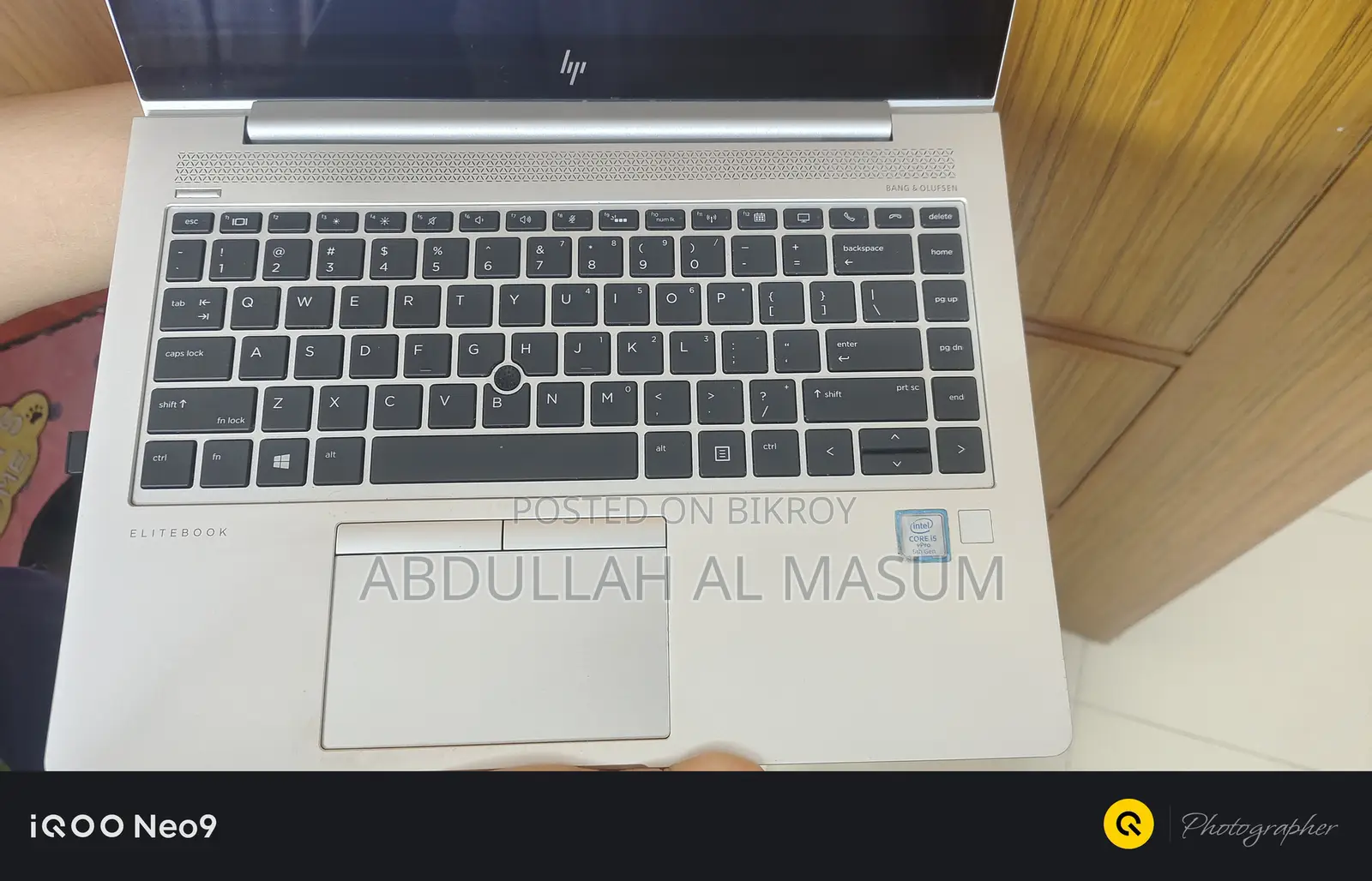 ল্যাপটপ HP EliteBook 840 G5 16GB Intel Core I5 SSD 256GB