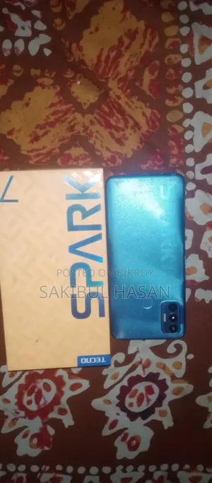 Tecno Spark 7 64 GB Blue
