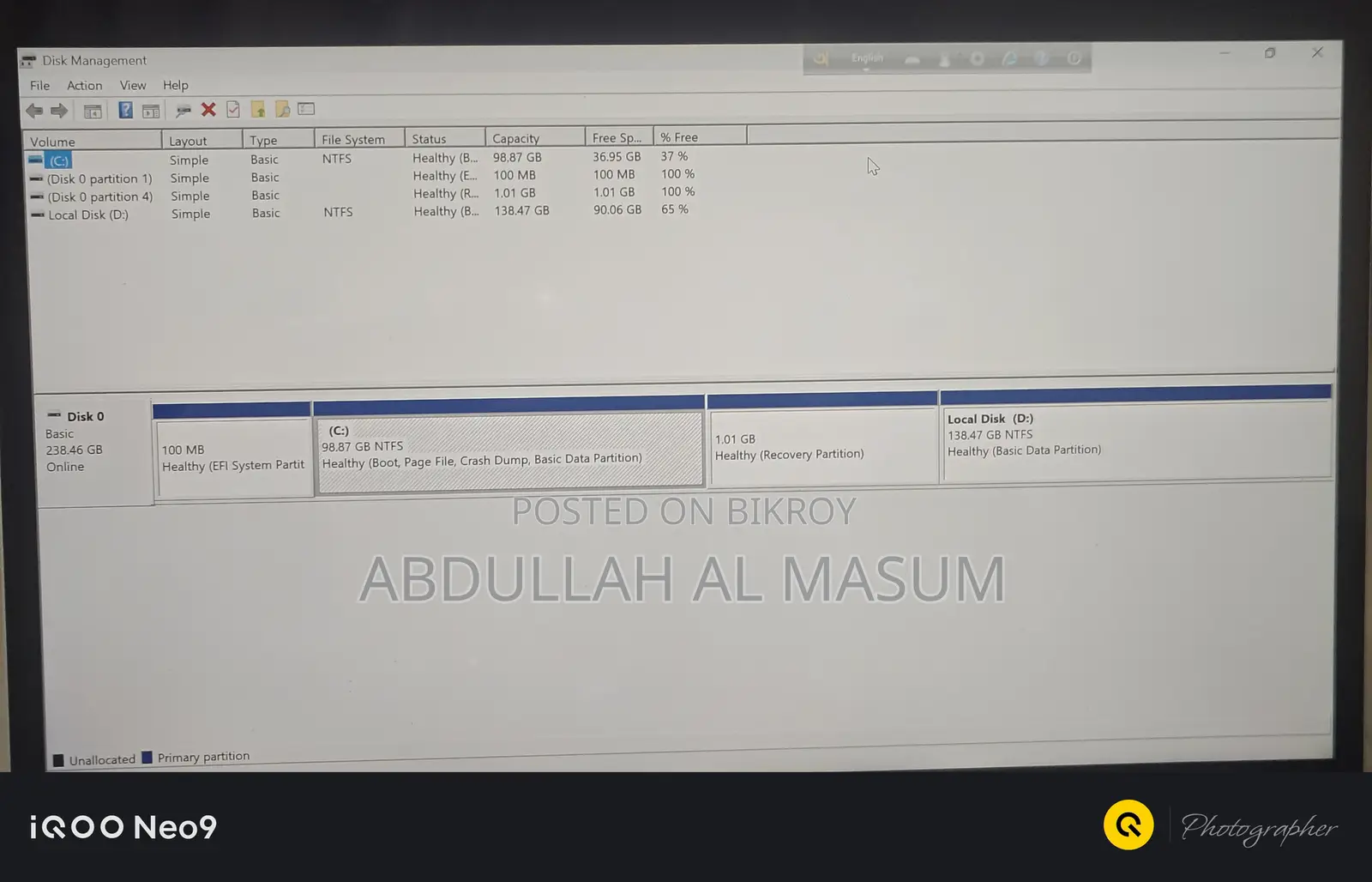 ল্যাপটপ HP EliteBook 840 G5 16GB Intel Core I5 SSD 256GB