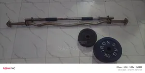 Barbell / Zikzak Barbell + 25 Kg Weight
