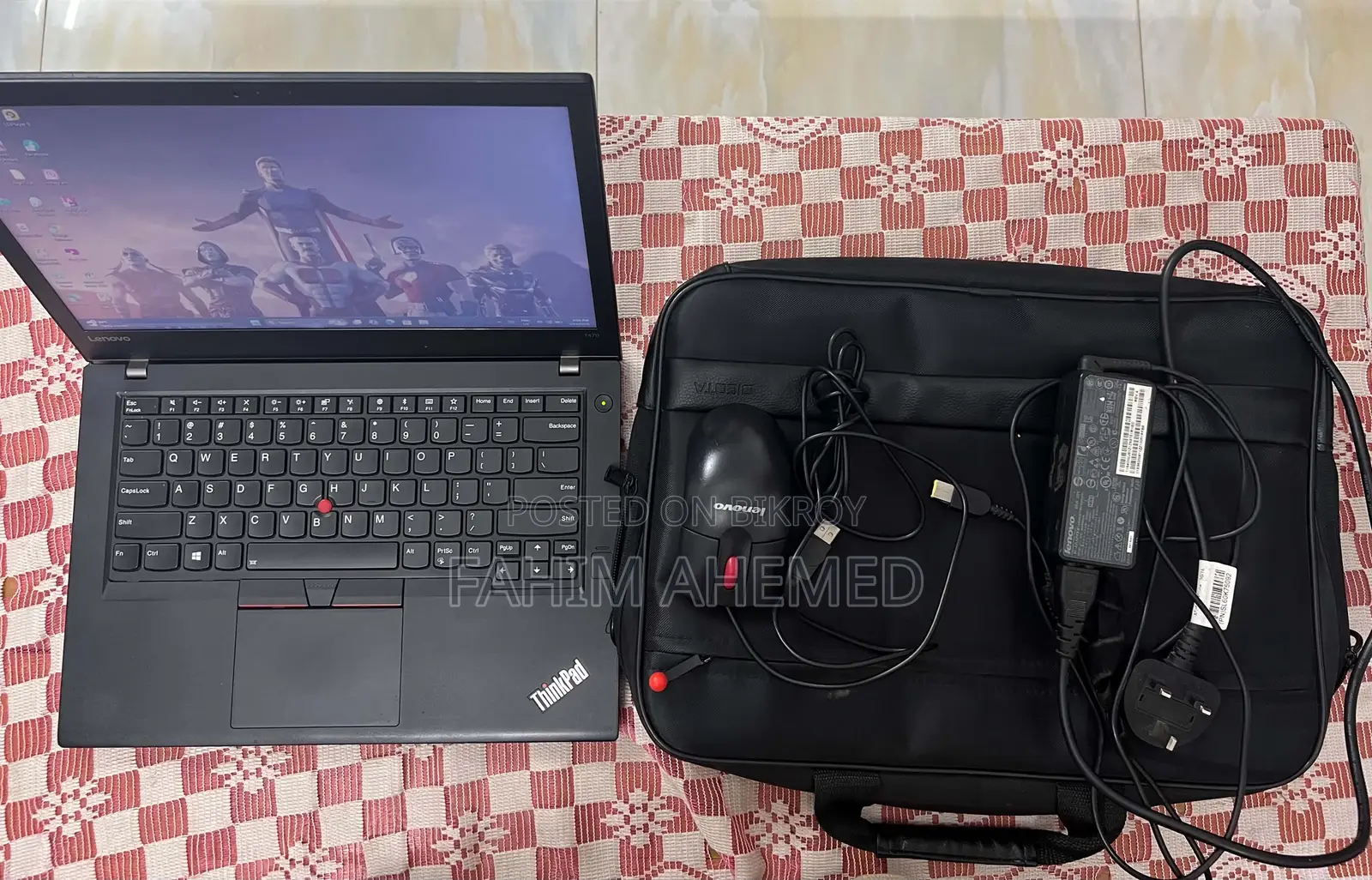 Laptop Lenovo ThinkPad T470 8GB Intel Core I7 SSD 256GB