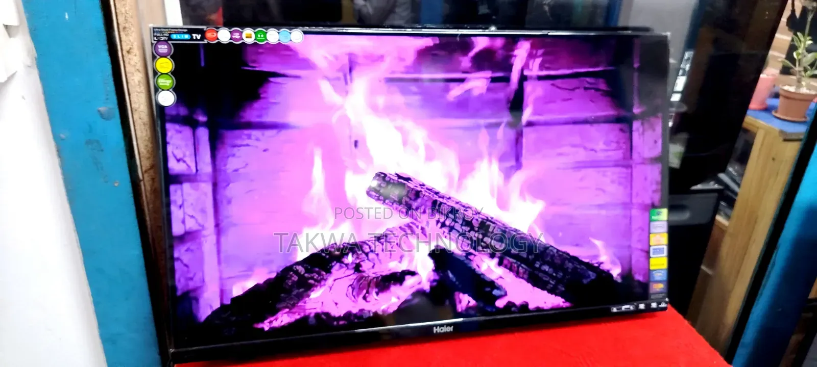 Haier 32" Inch Android Smart Frameless Voice Control Full HD TV