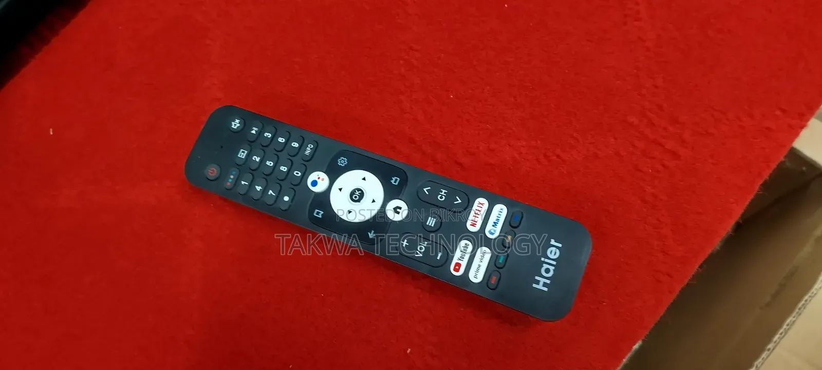 Haier 32" Inch Android Smart Frameless Voice Control Full HD TV