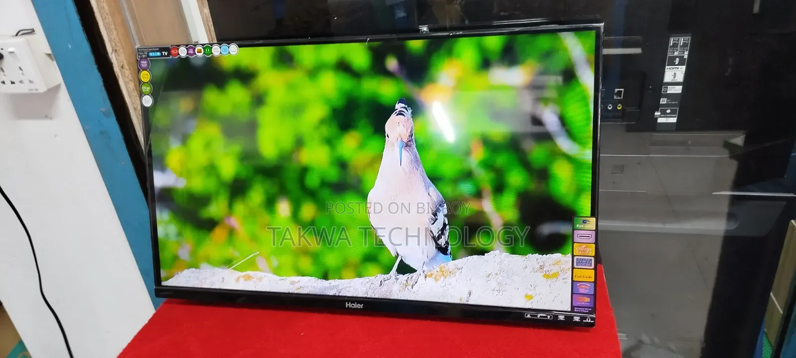 Haier 32" Inch Android Smart Frameless Voice Control Full HD TV