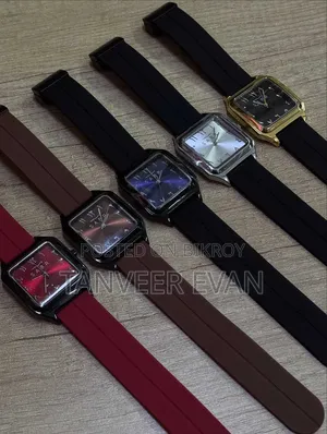 Premium Stainless Steel Silicone Strap Comfort Water Resistant