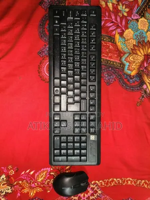 A4tech 3000n v-Track 2.4g Wireless Bangla Keyboard and Mouse