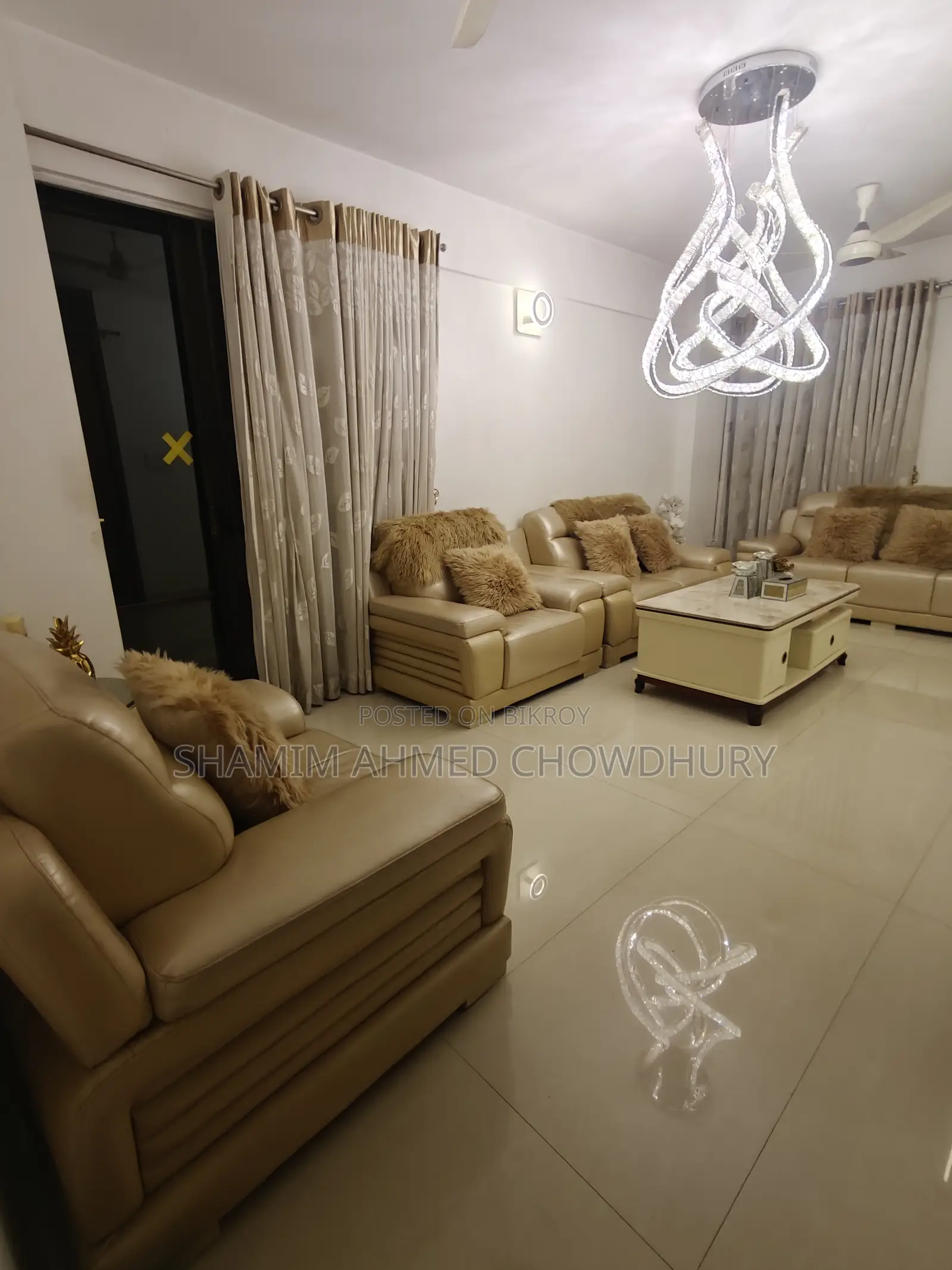 Furnished 3bdrm Apartment in Dhanmondi 11/A for rent