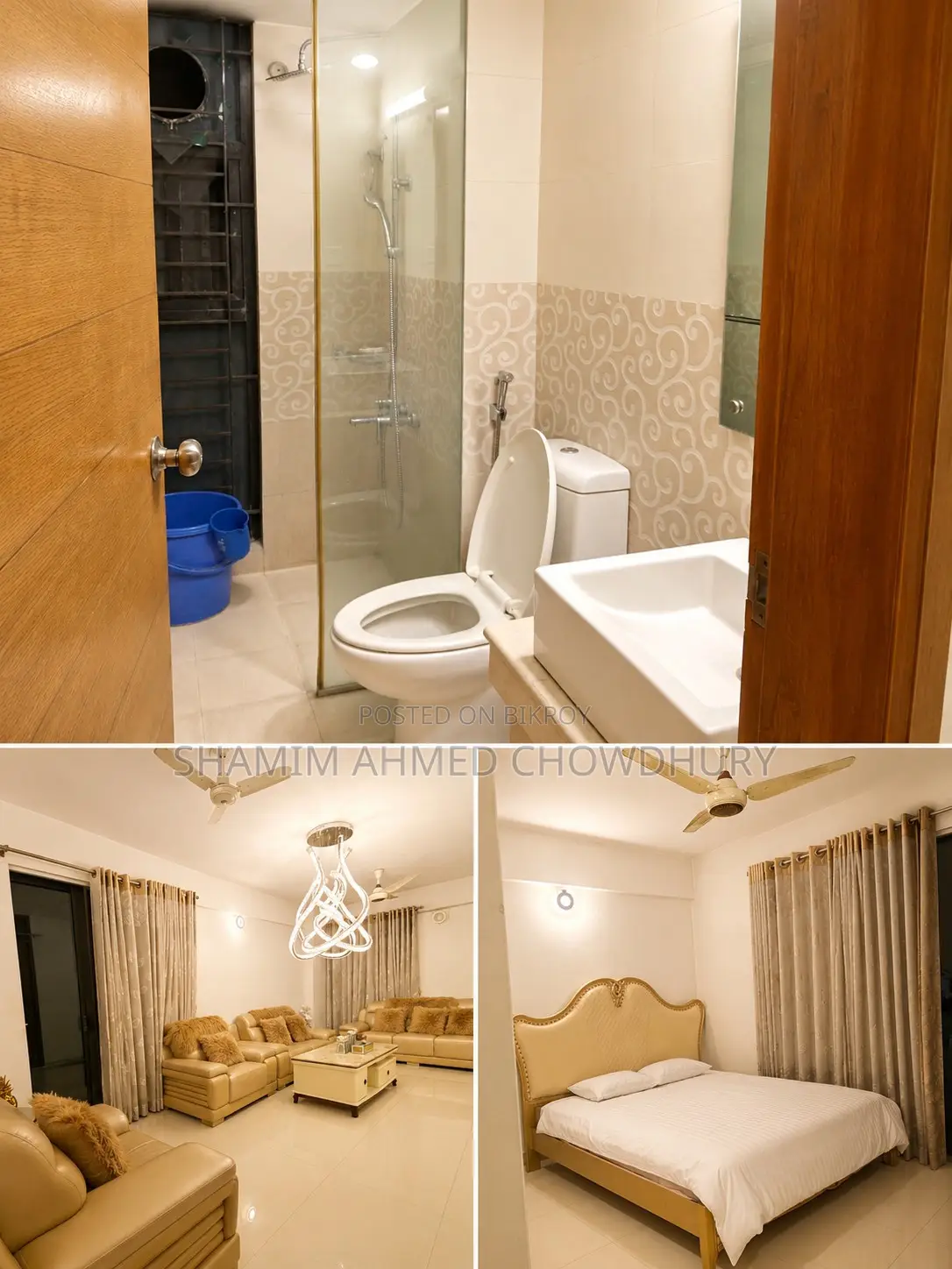 Furnished 3bdrm Apartment in Dhanmondi 11/A for rent