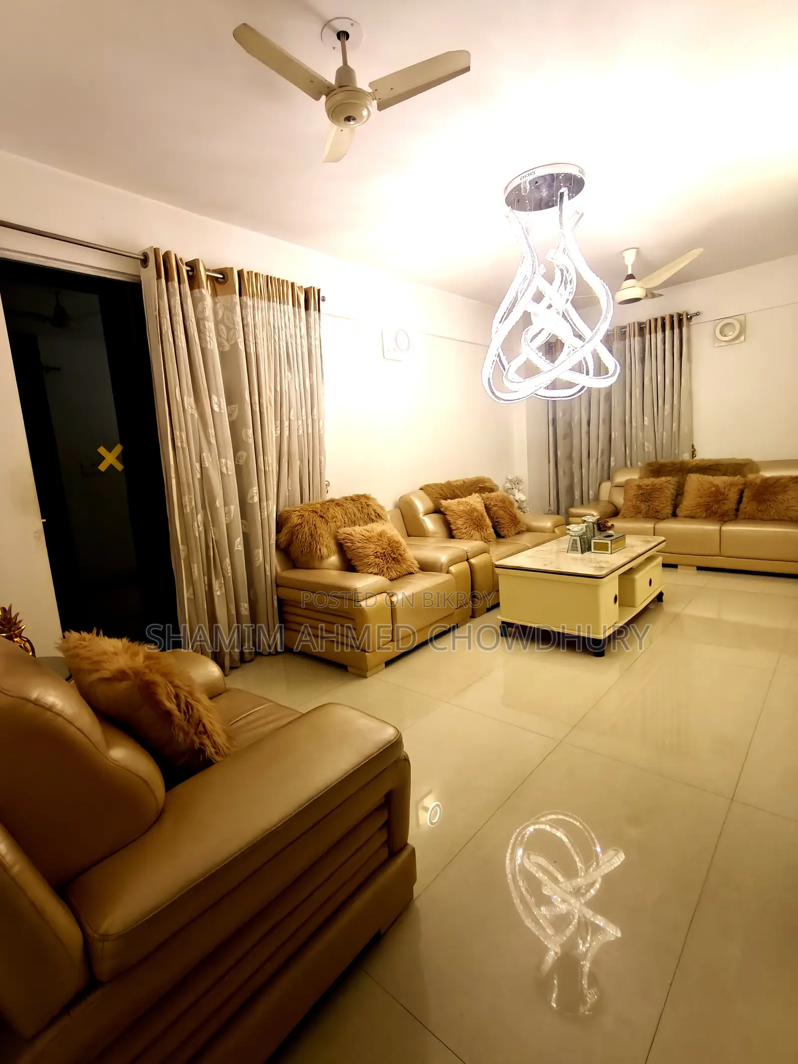 Furnished 3bdrm Apartment in Dhanmondi 11/A for rent