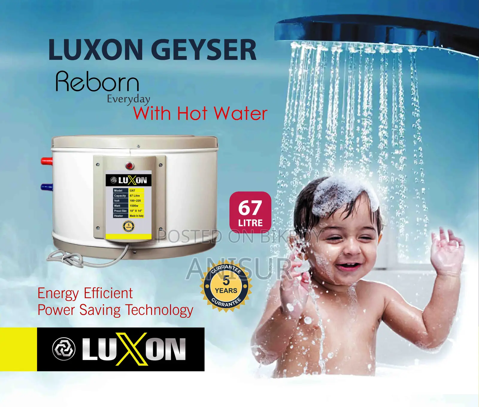Luxon Geyser