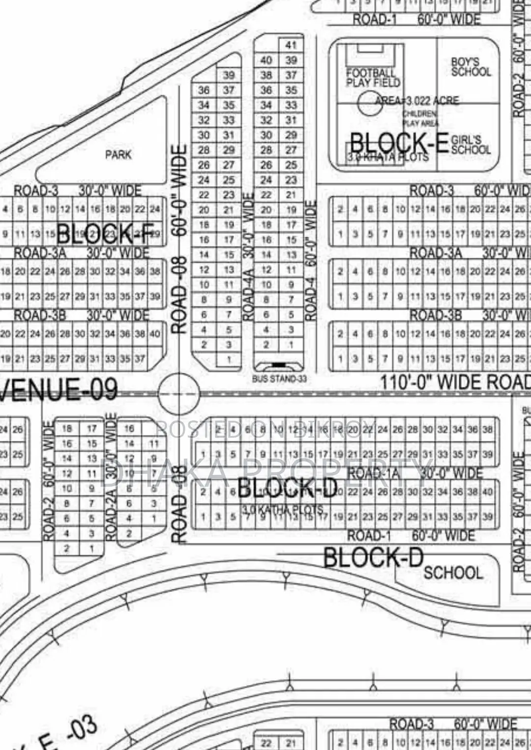 60ft 3 Katha Metro Station Sector-15/E