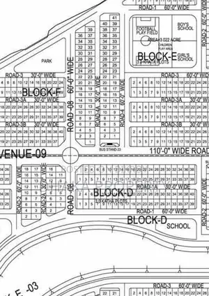 60ft 3 Katha Metro Station Sector-15/E