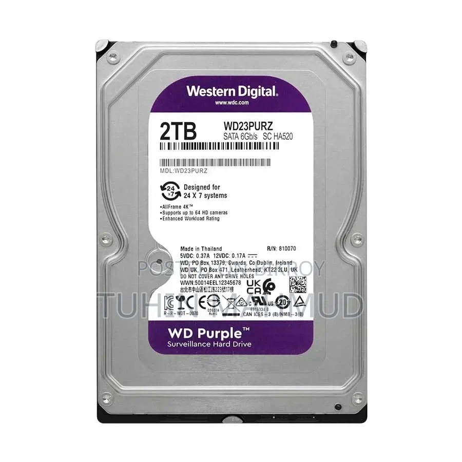 2TB Hard Disk for Sale