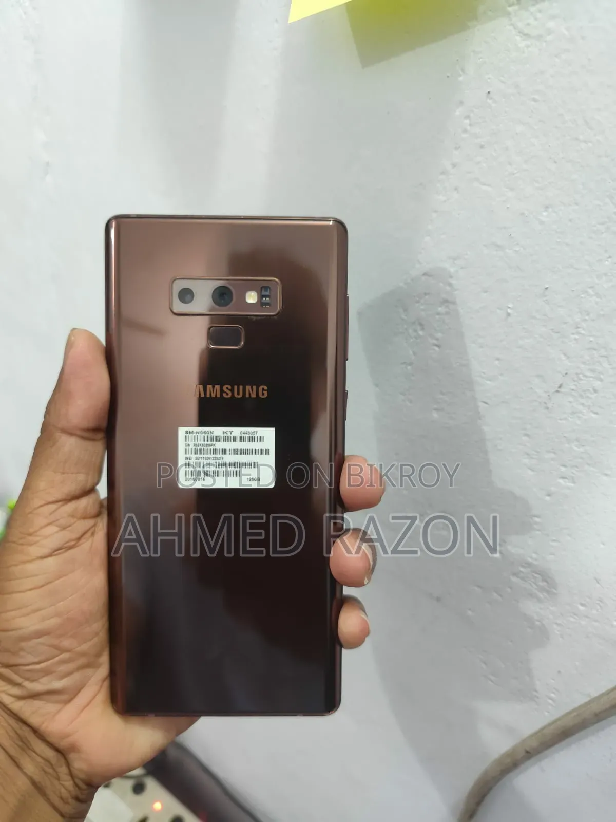 Samsung Galaxy Note 9 128 GB Rose Gold