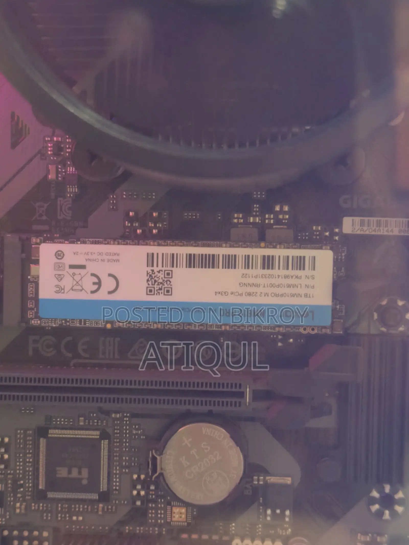 Desktop Computer 32GB AMD Ryzen 7 SSD 1T